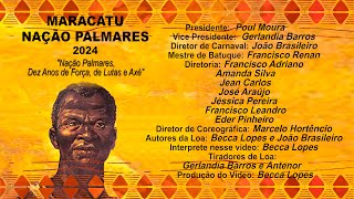 Maracatu Nação Palmares - Carnaval 2024 - YouTube