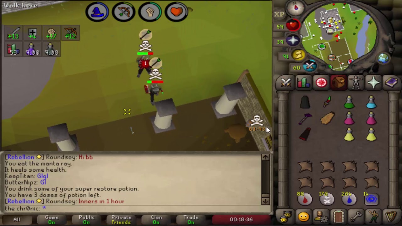 Osrs Pure Hybrid/No Honor Pking