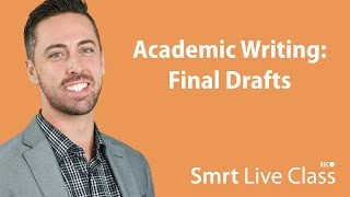 Academic Writing: Final Drafts - English for Academic Purposes with Josh #26