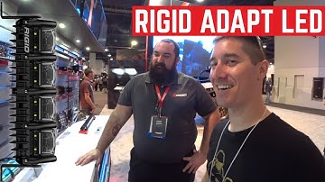 RIGID Adapt And Adapt E Series LED Light Bars At SEMA