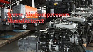 D miningwell screw air compressors