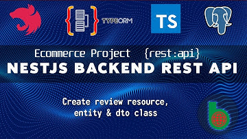 Nestjs backend rest api - Ecommerce project. Reviews resource, reviews entity & dto class.