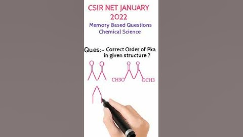 CSIR NET February 2022 | Chemical  Science Questions | CSIR | GATE | #shorts #trendingshorts 🔔📯