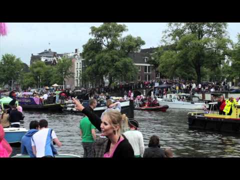 GAY PRIDE CANAL PARADE AMSTERDAM 2010 by Chris Heine