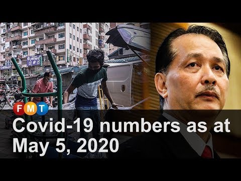 Covid-19 numbers as at May 5, 2020