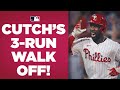 CLUTCH CUTCH!! Andrew McCutchen LAUNCHES 3-run WALK-OFF shot for Phillies!