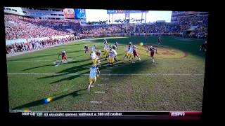 Jadeveon Clowney big tackle vs Michigan Outback Bowl