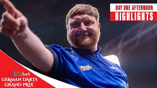 BIG FISH BRILLIANCE! | Day One Afternoon Highlights | 2024 German Darts Grand Prix