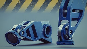 Mech Joint TUTORIAL in Blender