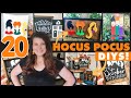 20 MUST SEE Hocus Pocus Inspired DIYs | High-End Halloween Decor with Dollar Tree Supplies!