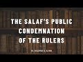 The salafs public condemnation of the rulers  sh sulayman alalwan 