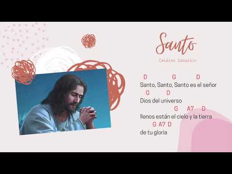 Santo - Cesáreo Gabaraín - Acordes