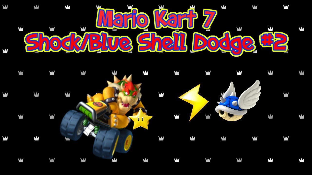 Mario Kart 7 Dodge Blue Shell