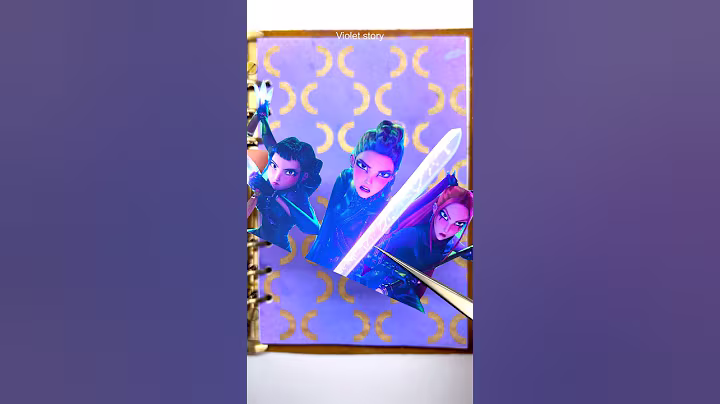 Scrapbooking | KPop Demon Hunters : HUNTR/X - Takedown(Huntrix) | Journaling