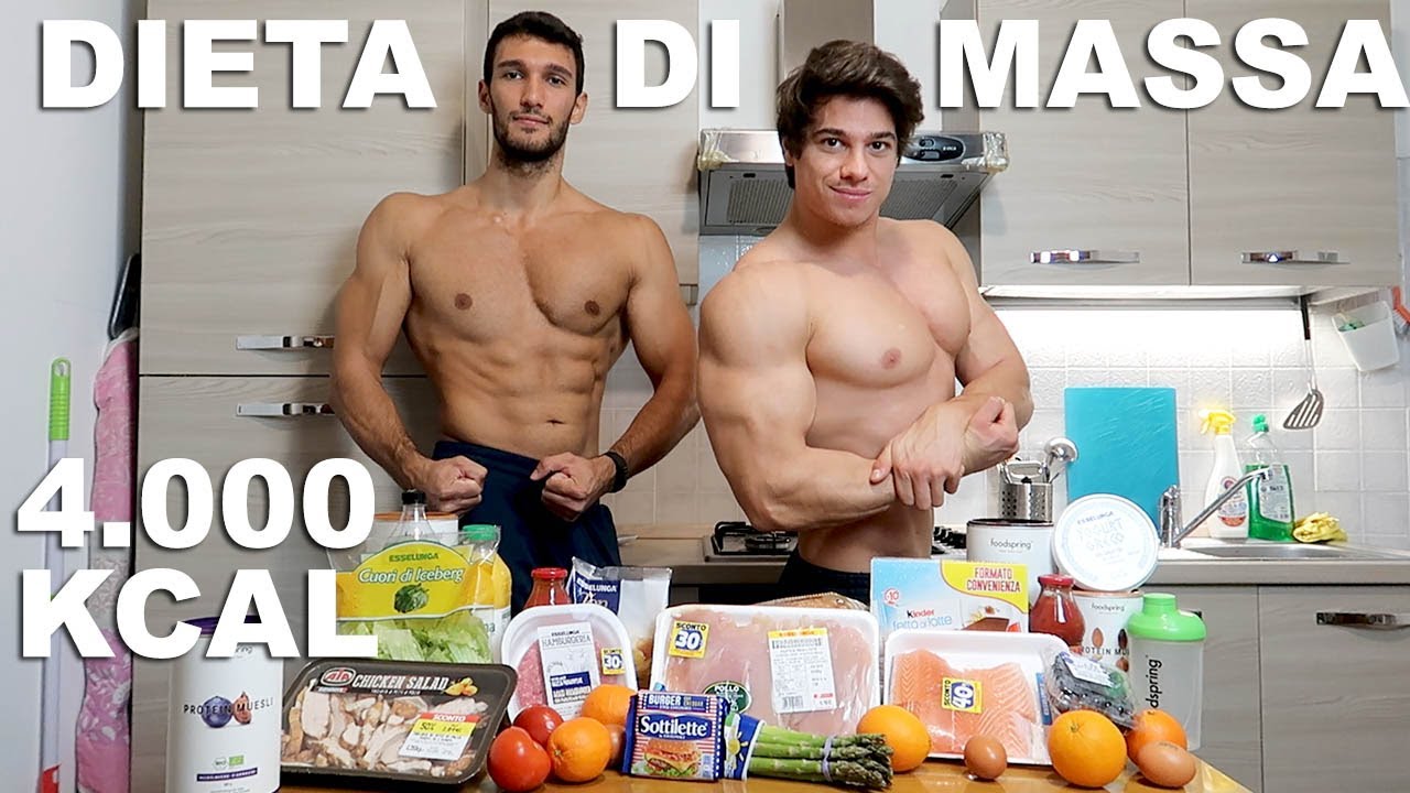 PROVO LA DIETA DI MASSA DI UN NATURAL MAN PHYSIQUE! DIETA COMPLETA PER AUMENTARE LA MASSA MUSCOLARE!