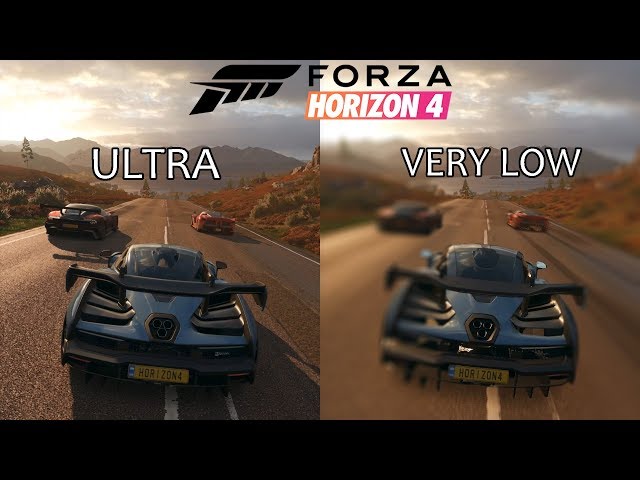 Forza Horizon 3 [PC] - Low vs Ultra - Graphics Comparison 