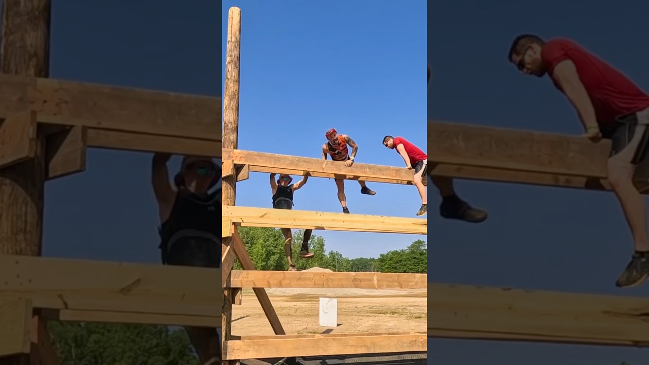 Tough Mudder Ladder to Hell! 
