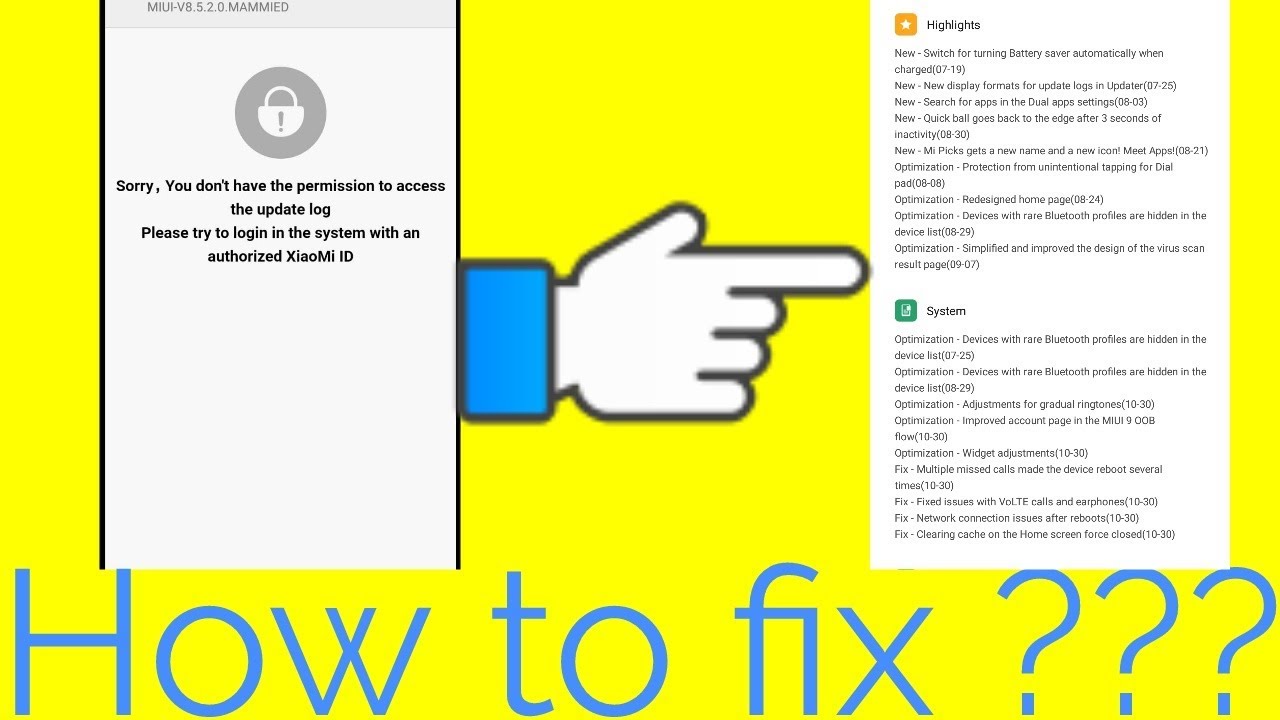 How to fix what's new problem in any xiaomi devices l RAA TECH - YouTube