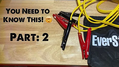 How to Properly Jump Start a Car!