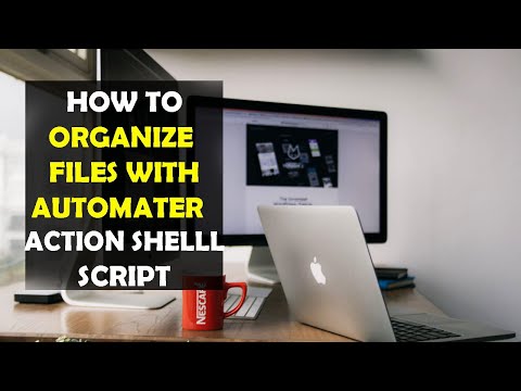 How To Automatically Organize Files with Automater Folder Action Shell Script on Mac (2025)