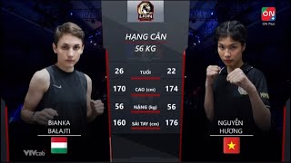 Bianca Thai boxing Hanoi vs Nguyen HƯƠNG - mma - lion championship