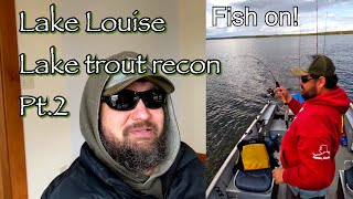 Lake Louise, Alaska Lake trout recon pt.2 by Alaska Pirates 461 views 1 year ago 11 minutes, 14 seconds