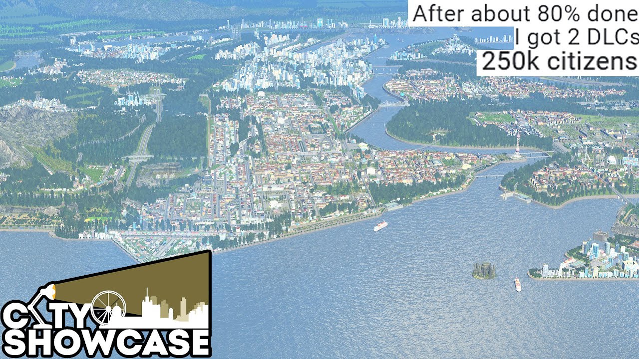 Life Before The DLC In Cities 1! | City Showcase
