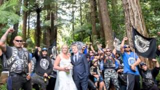 Black Power wedding photo goes viral in New Zealand