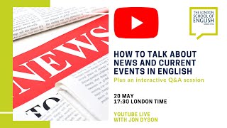 How to talk about news and current events in English