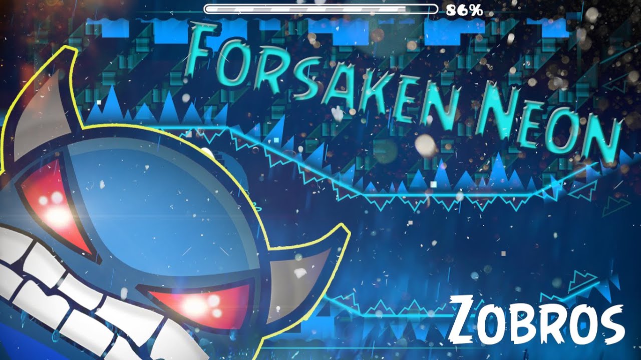 Geometry dash forsaken neon by zobros triaxis youtube
