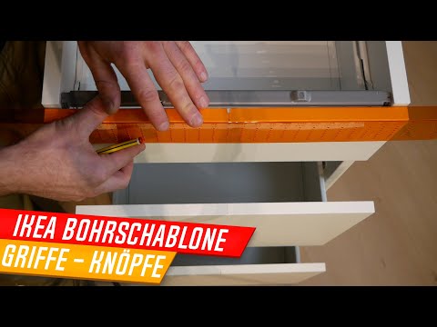 Ikea Fixa Bohrschablone, Bohrhilfe, Griffe bohren leicht gemacht, Möbelgriffe anbringen, 903.233.93