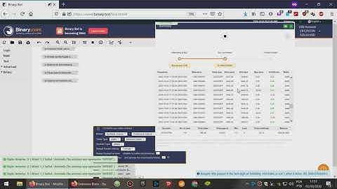 Binary Bot Differs mandando bem e fazendo 50 dolares no dia, isso mesmo 50 dolares