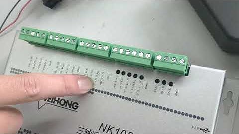 Weihong NK105 controller drawing operation training course