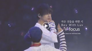 190623 5TH MUSTER 매직샵 in 서울 │방탄소년단 '작은 것들을 위한 시(Boy With Luv)' 뷔 직캠 BTS V Focus Fancam [4K]