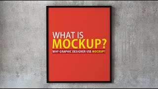 What is mockup? || Why graphic designer use mockup?