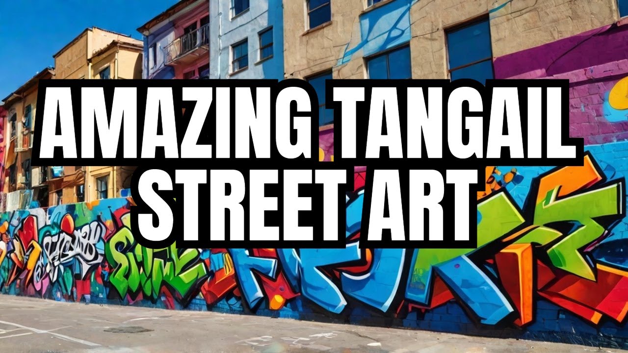 Tangail Pouro Uddan RoadSide Grafiti | Amazing Street Art Tangail 2024 |  Wall Graffiti Tangail