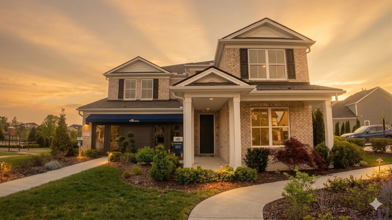 Hendersonville Home Tour: Stunning Pulte Model Home & Designer Upgrades - Where to Live in Nashville