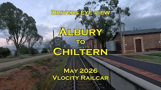 Drivers eye view, Albury to Chiltern, May 2026