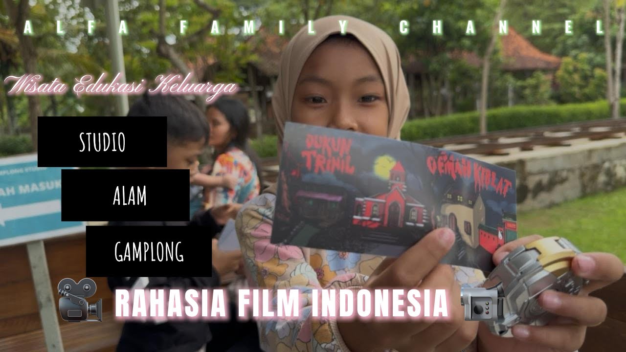 TERUNGKAP!🎥 Rahasia Film Indonesia 🎬 Wisata Edukasi Keluarga ✨ Studio Alam Gamplong ✨