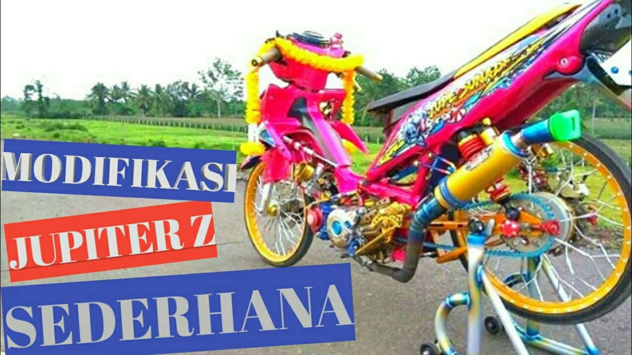 Modifikasi Motor Jupiter Z Sederhana Youtube