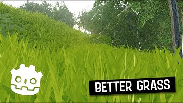 Better Grass For Your TERRAIN in Godot! - TerraBrush DevLog