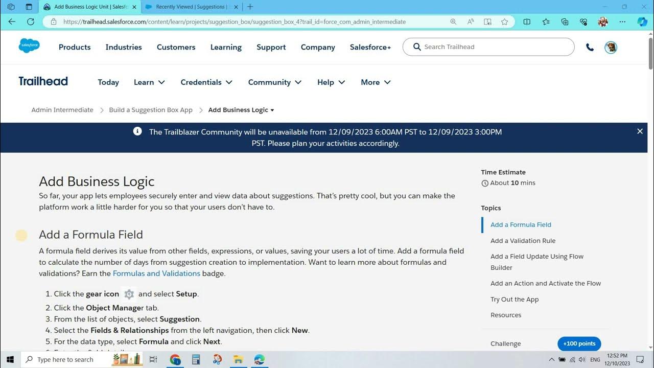 Add Business Logic Build a Suggestion Box App Part 4 YouTube