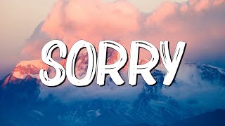 Sorry - Justin Bieber (Lyrics) || Taylor Swift, Ed Sheeran... (MixLyrics)