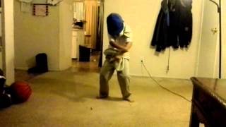 Late night bored family harlem shake