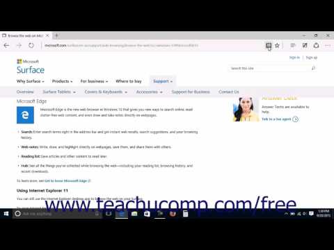 Windows 10 Tutorial Reading View in Microsoft Edge Microsoft Training