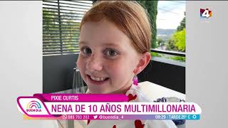 Famous Buen Día - Pixie Curtis: Nena de 10 años multimillonaria Net Worth