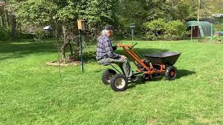 Added A Sulky To My Self Powered Wheelbarrow.