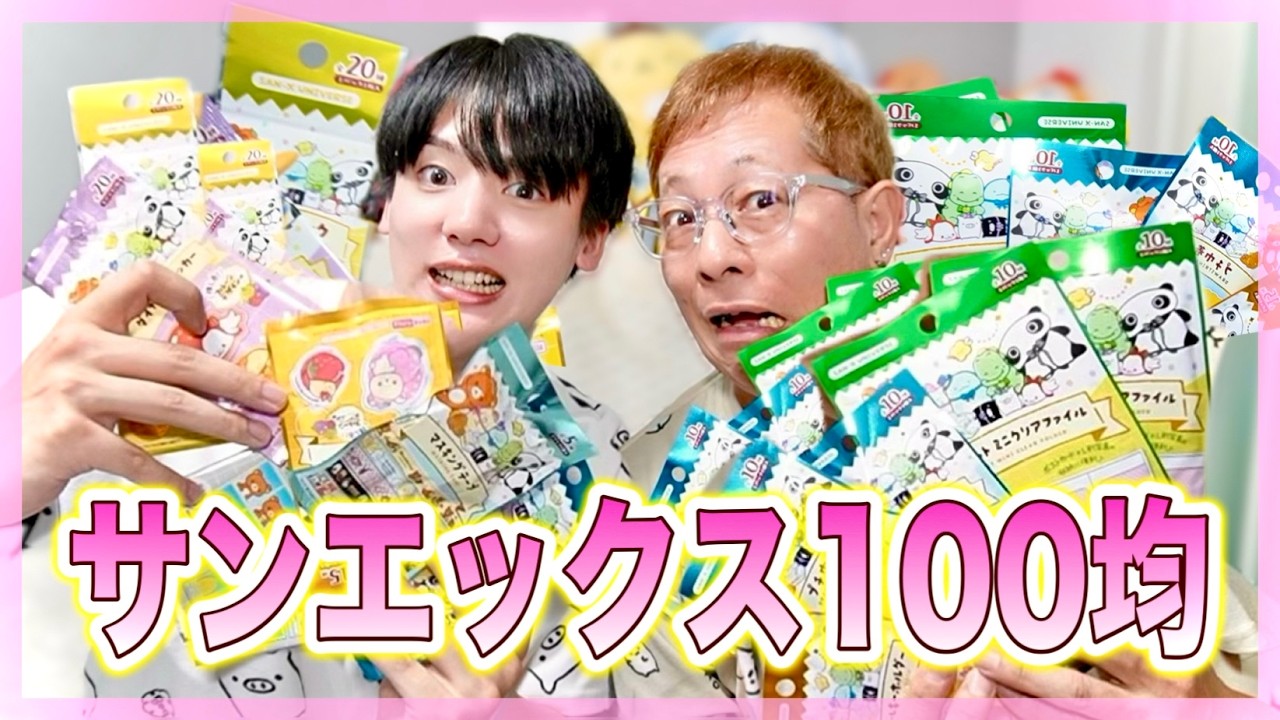 San-X] Massive Unboxing of Random Goods from the Dollar Store