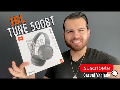 JBL TUNE 500BT Reseña en ESPAÑOL - YouTube