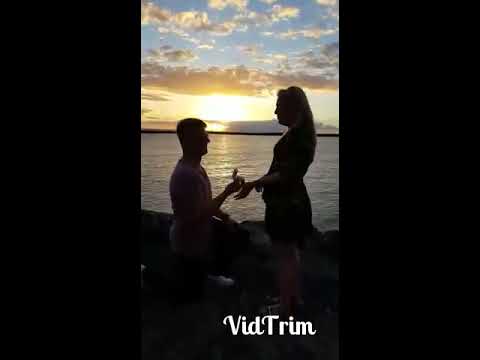 Ja Ich Will Heiratsantrag Am Strand Beim Sonnenuntergang In Hd 2015 Youtube